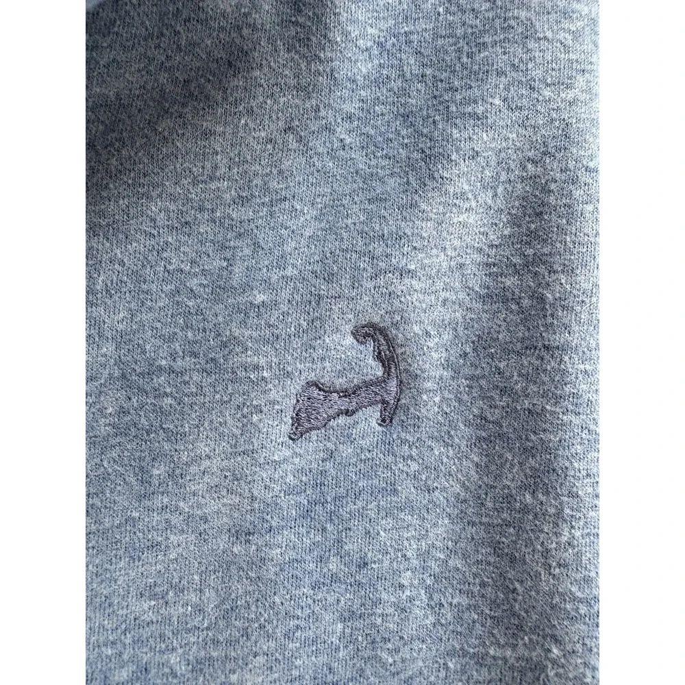 Cuffy's Cape Cod Men's Cotton‎ Blend Fleece Jacket Coat Blue